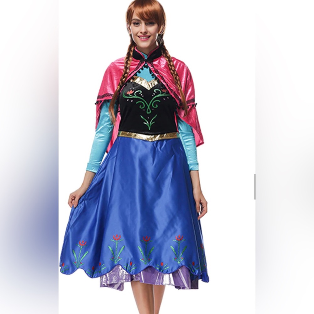 Womens Frozen Anna Costume (size large)